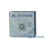 Extractor de Baño 4" Frente Acero Inoxidable 010PA - Atenas