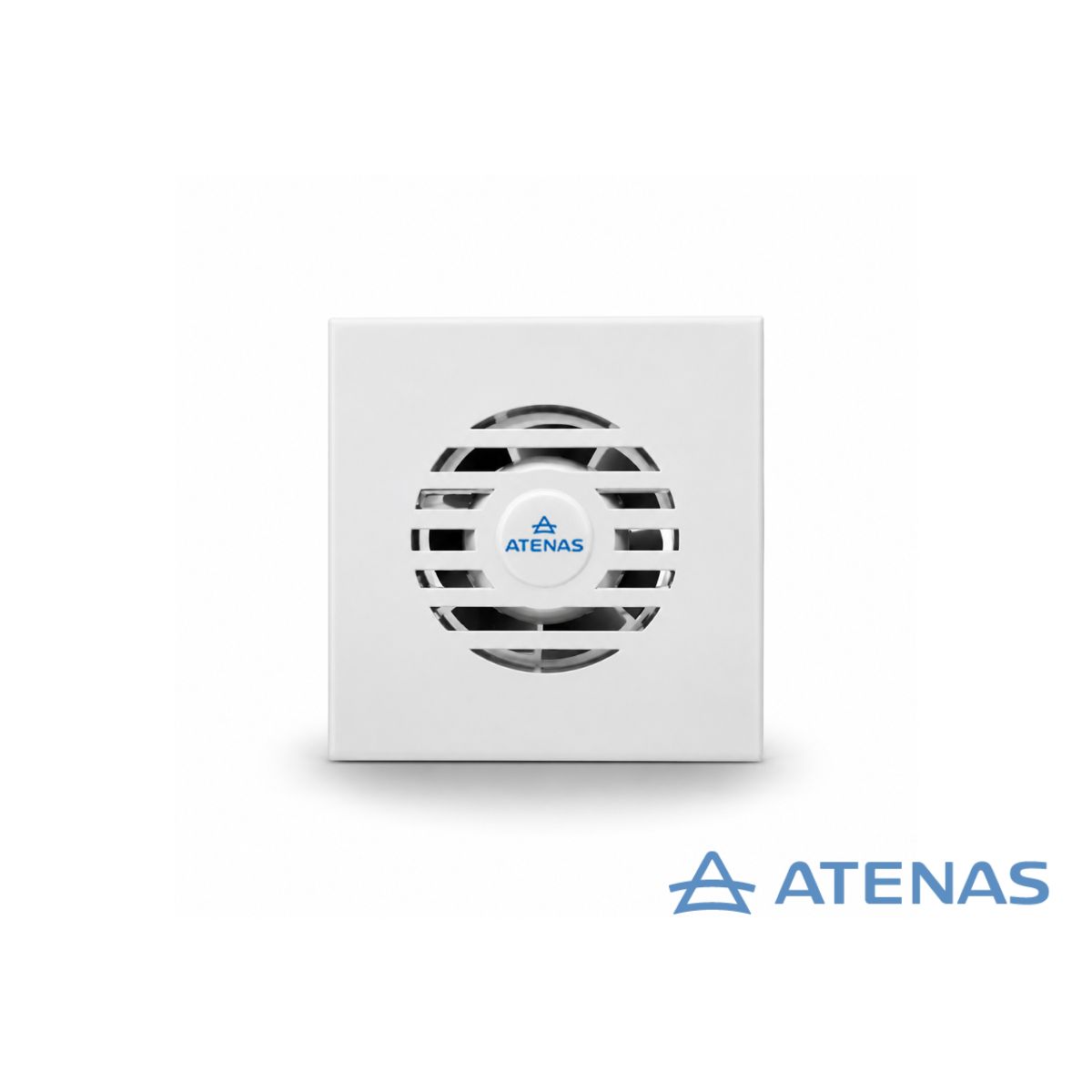 Extractor de Baño 4″ Frente Acero Pintado Blanco 18 Watts Potenciado 010PAB - Atenas