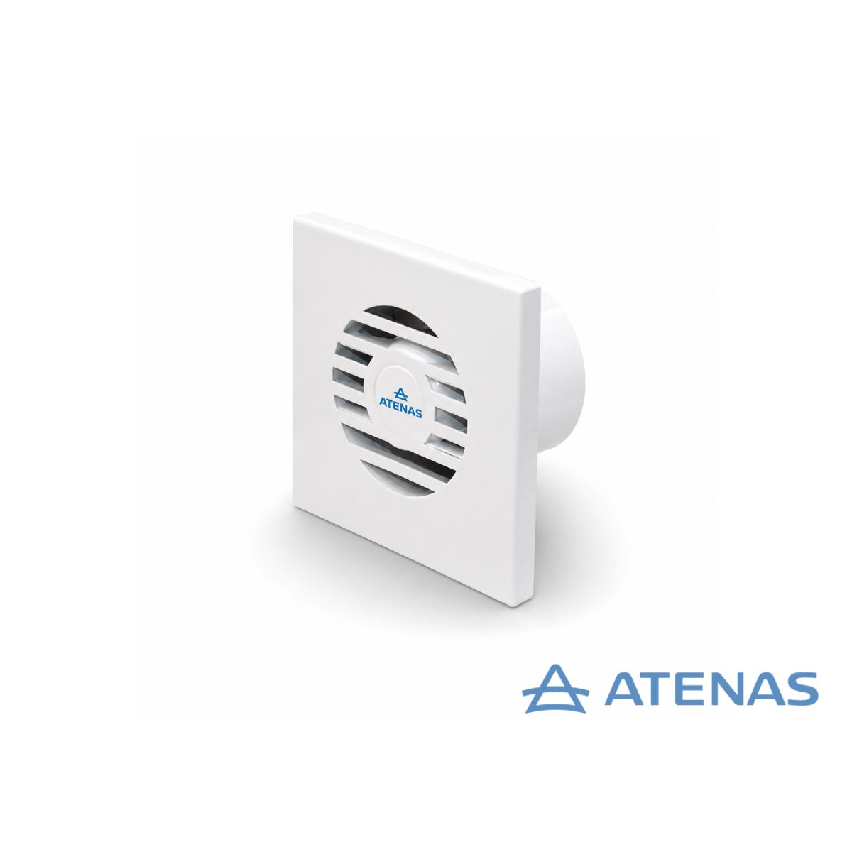 Extractor de Baño 4″ Frente Acero Pintado Blanco 18 Watts Potenciado 010PAB - Atenas