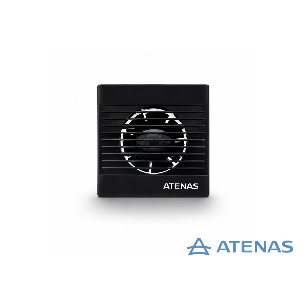 Extractor de Baño Negro 4" 18 Watts Potenciado 010PN - Atenas