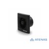 Extractor de Baño Negro 4" 18 Watts Potenciado 010PN - Atenas