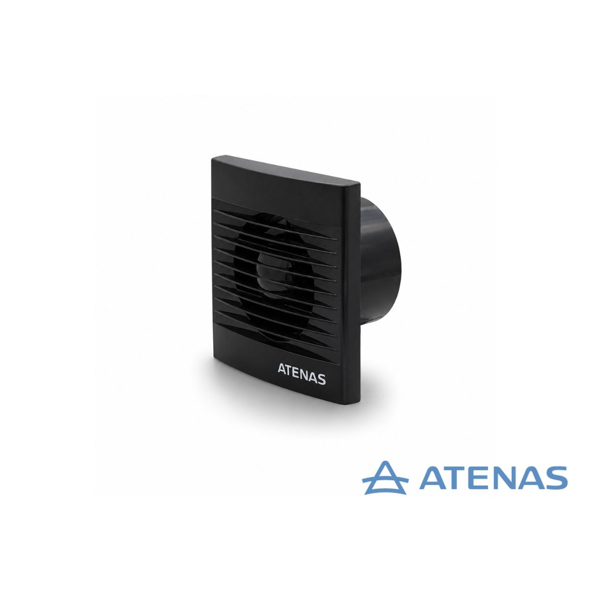 Extractor de Baño Negro 4" 18 Watts Potenciado 010PN - Atenas