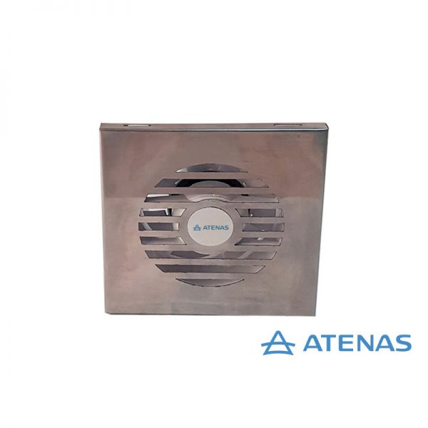 Extractor de Baño 5" Frente Acero Inoxidable - Atenas