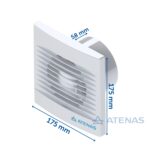 Extractor de Baño 5" 012P - Atenas