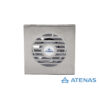 Extractor de Baño 5" Frente Acero Inoxidable 24 Watts Potenciado 012PA - Atenas