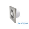 Extractor de Baño 5" Frente Acero Inoxidable 24 Watts Potenciado 012PA - Atenas