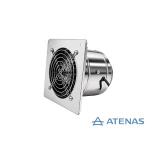 Extractor de Aire 6″ (15 cm) Todo en Acero Inoxidable 015AP15-Y - Atenas