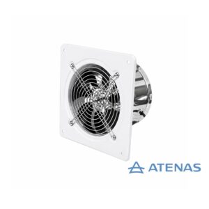 Extractor de Aire 6″ (15 cm) Todo en Acero Inoxidable Pintado Blanco 015BP15-Y - Atenas