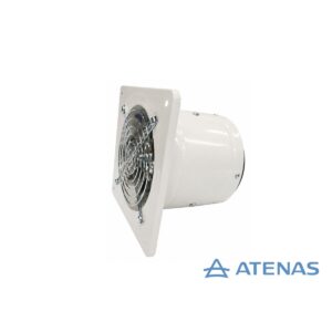 Extractor de Aire 6″ (15 cm) Todo en Acero Inoxidable Pintado Blanco 015BP15-Y - Atenas