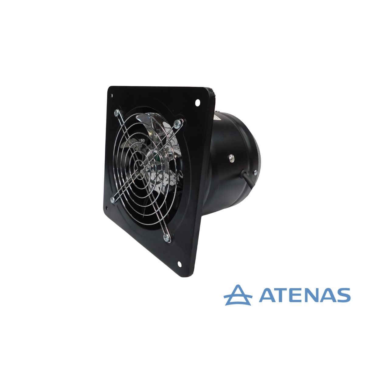 Extractor de Aire 6″ (15 cm) Negro Todo en Acero Inoxidable 015NP15-Y - Atenas Extractor de Aire 6″ (15 cm) Negro Todo en Acero Inoxidable 015NP15-Y - Atenas