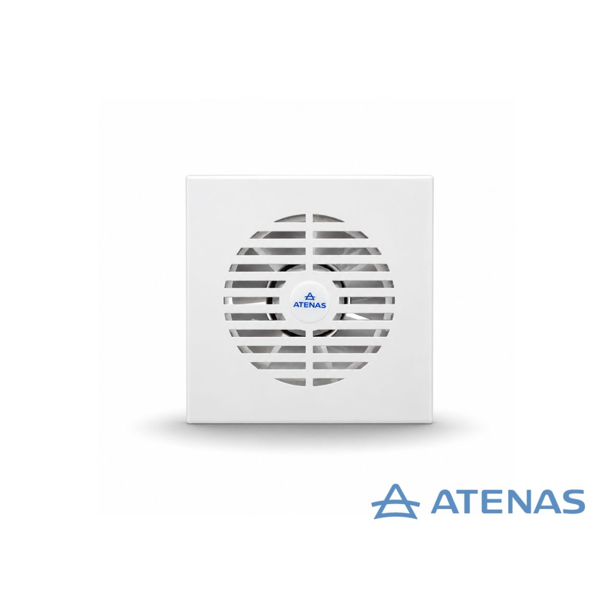 Extractor de Baño 5" Frente Acero Pintado Blanco 18 Watts Potenciado 012PAB - Atenas