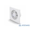 Extractor de Baño 5" Frente Acero Pintado Blanco 18 Watts Potenciado 012PAB - Atenas