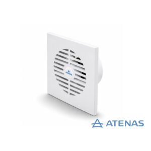 Extractor de Baño 5" Frente Acero Pintado Blanco 18 Watts Potenciado 012PAB - Atenas