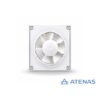 Extractor de Baño 5" Frente Acero Pintado Blanco 18 Watts Potenciado 012PAB - Atenas