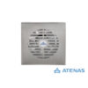 Extractor de Baño 6" Frente Acero Inoxidable 25 Watts Potenciado 015PA - Atenas