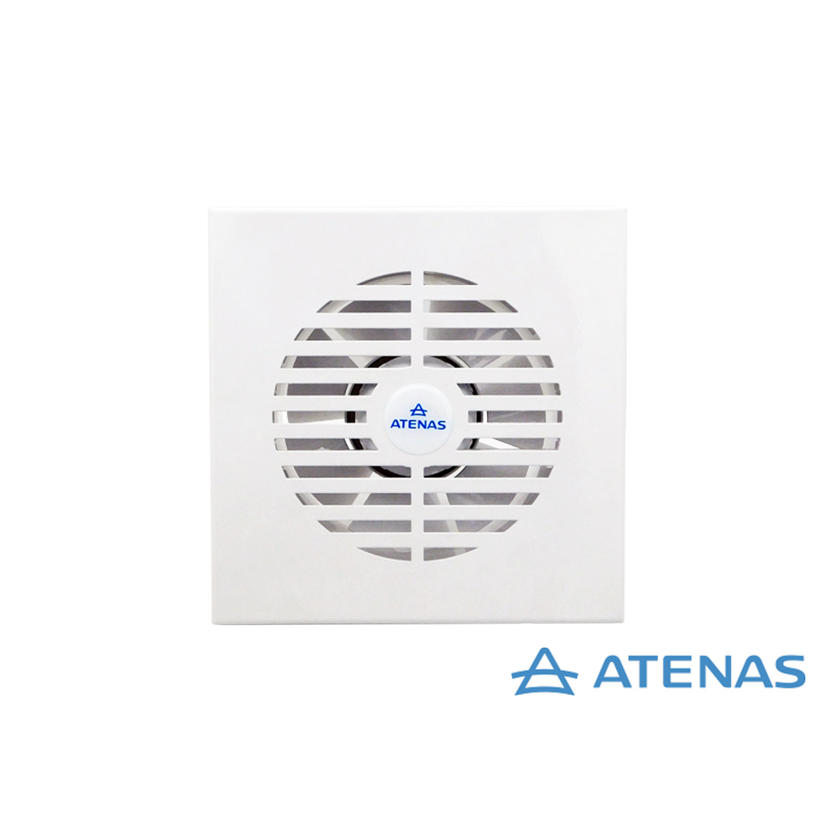 Extractor de Baño 5" Frente Acero Pintado Blanco 24 Watts Potenciado 012PAB - Atenas