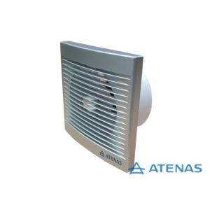 Extractor de Baño 6" Frente Metalizado 25 Watts Potenciado 015PM - Atenas