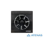 Extractor de Baño Negro 6" 25 Watts Potenciado 015PN - Atenas