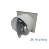 Extractor de Aire 8″ (20 cm) Acero Inoxidable Frente Pintado Blanco 020BP15-Y - Atenas Extractor de Aire 8″ (20 cm) Acero Inoxidable Frente Pintado Blanco 020BP15-Y - Atenas