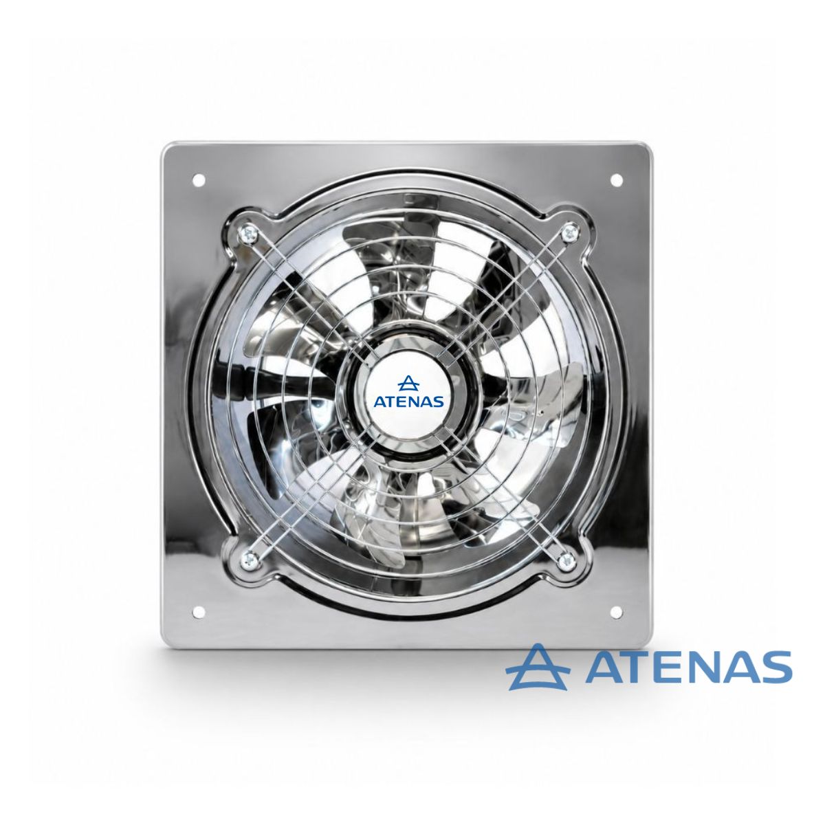 Extractor de Aire 10″ (25 cm) Todo en Acero Inoxidable 025AP15-Y - Atenas