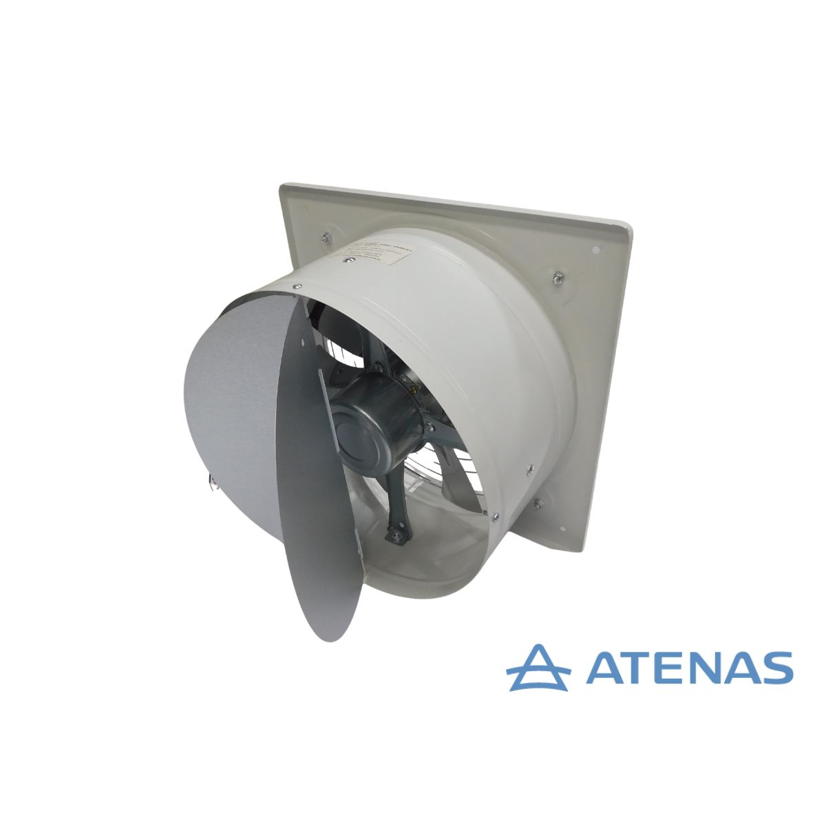 Extractor de Aire 10″ (25 cm) Acero Inoxidable Frente Pintado Blanco 025BP15-Y - Atenas