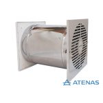 Extractor de Cocina 25 cm Acero Inoxidable - Atenas