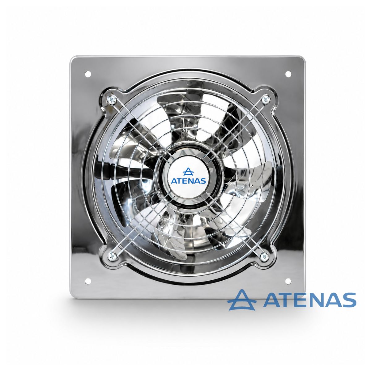 Extractor de Aire 12″ (30 cm) Todo en Acero Inoxidable 030AP15-Y - Atenas