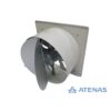 Extractor de Aire 12″ (30 cm) Acero Inoxidable Frente Pintado Blanco 030BP15-Y - Atenas Extractor de Aire 12″ (30 cm) Acero Inoxidable Frente Pintado Blanco 030BP15-Y - Atenas