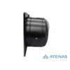 Extractor de Aire 12″ (30 cm) Acero Inoxidable Frente Pintado Negro 030NP15-Y - Atenas Extractor de Aire 12″ (30 cm) Acero Inoxidable Frente Pintado Negro 030NP15-Y - Atenas
