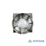 Extractor de Baño 6" Acero Inoxidable 031A - Atenas