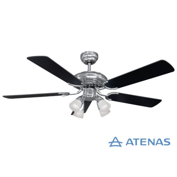 Ventilador de Techo Platil 5 Aspas con Control Remoto Liliana VTHM415R - Atenas
