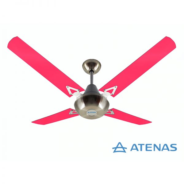 Ventilador de Techo Acrílico Fucsia - Atenas