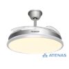Ventilador De Techo Silver Con Luz Led Peabody PE-VTRDC411S - Atenas Ventilador De Techo Silver Con Luz Led Peabody PE-VTRDC411S - Atenas