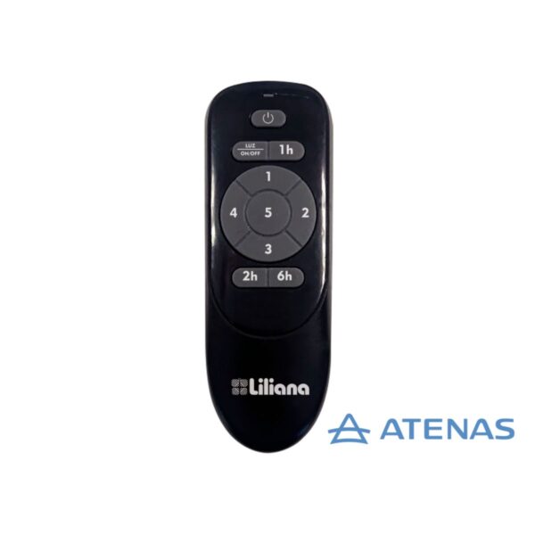 Ventilador de Techo Platil 5 Aspas con Control Remoto Liliana VTHM415R - Atenas