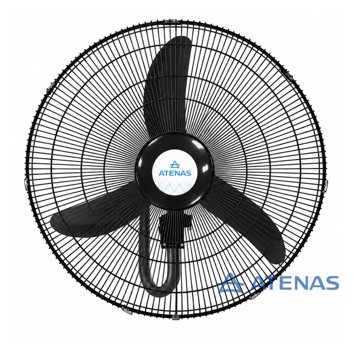 Ventilador Industrial de Pared 30" Oscilante 220 w - Motor Atenas 30MV - Atenas