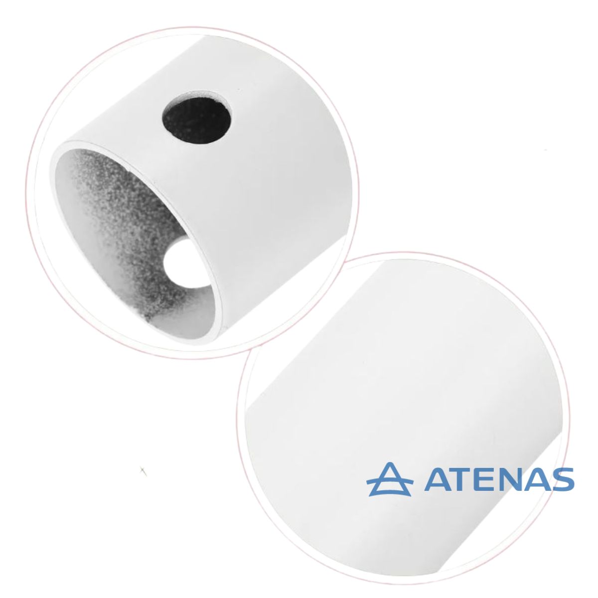 Ventiladores de Techo 40 CM Blanco Ø2,54 B40BIMP - Atenas