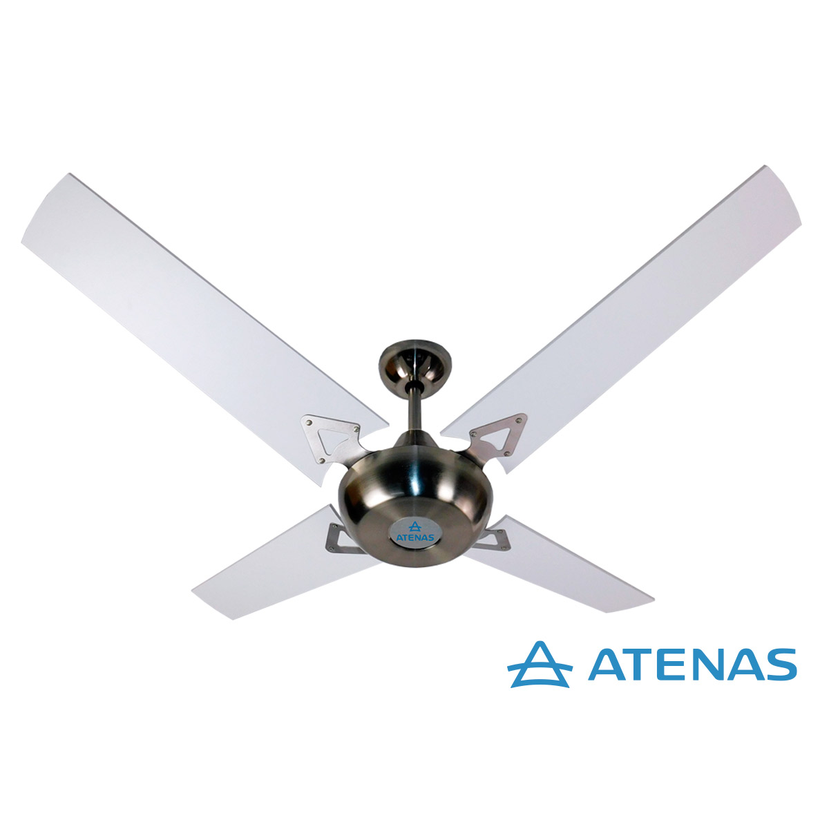 Ventilador de Techo Madera Blanco Vintage 500 - Atenas