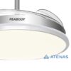 Ventilador De Techo Silver Con Luz Led Peabody PE-VTRDC411S - Atenas Ventilador De Techo Silver Con Luz Led Peabody PE-VTRDC411S - Atenas