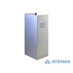 Cubre Caño Recto de 50 cm. Acero Inoxidable - Atenas