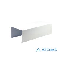 Cubre Caño Recto de 100 cm. Blanco - Atenas
