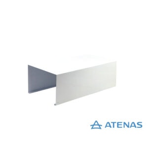 Campana de Cocina Sin Motor, Con Filtro y Luz 90 cm Blanca - Atenas