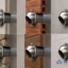 Rejilla Fija Redonda De Acero Inoxidable 4" RF10A - Atenas