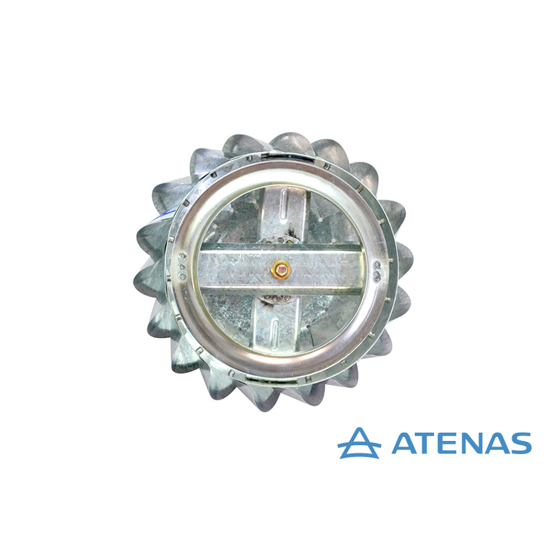 Extractor Eólico de 6" (15 cm) Acero Inoxidable EO6AISI - Atenas