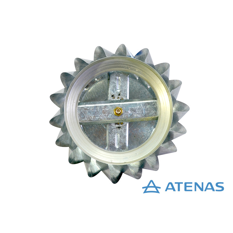 Extractor Eólico de 8" (20 cm) Acero Inoxidable EO8AISI - Atenas