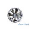 Extractor De Aire 25 CM Entubado o Para Pared Todo En Acero inoxidable ENT25-Y - Atenas
