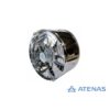 Extractor De Aire 25 CM Entubado o Para Pared Todo En Acero inoxidable ENT25-Y - Atenas