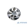 Extractor De Aire 25 CM Entubado o Para Pared Todo En Acero inoxidable ENT25-Y - Atenas