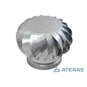 Extractor Eólico de 10" (25 cm) Acero Inoxidable EO10AISI - Atenas