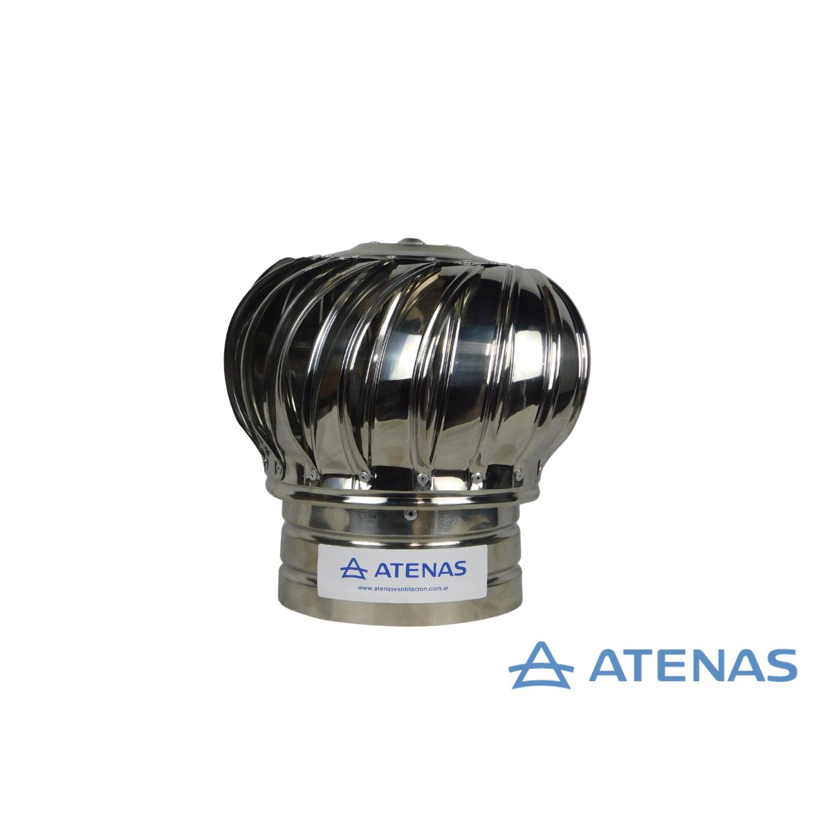 Extractor Eólico de 6" (15 cm) Acero Inoxidable EO6AISI - Atenas