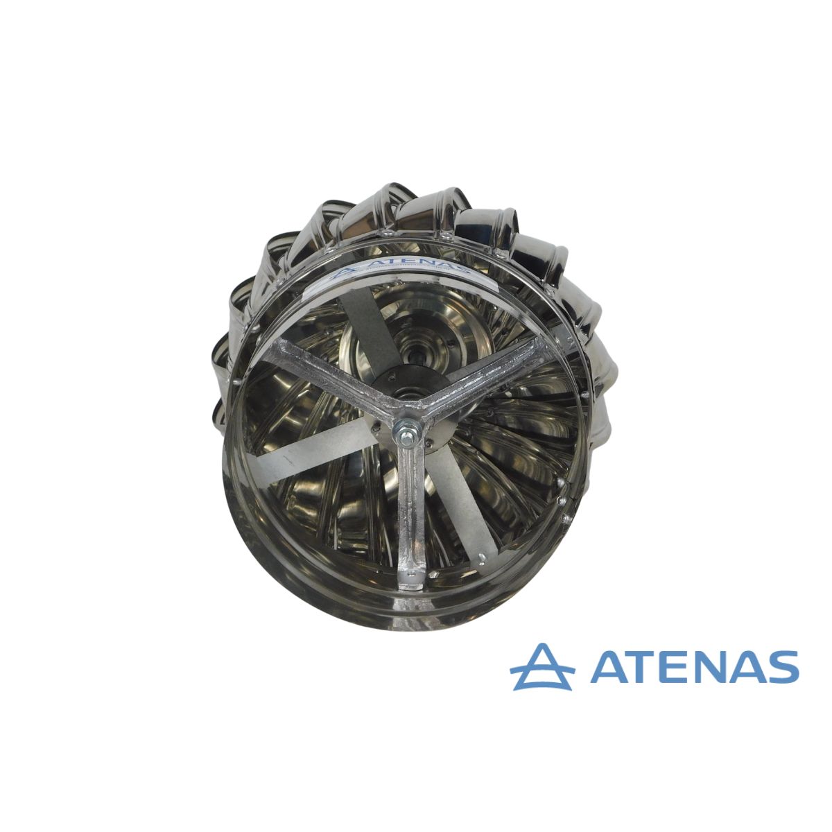 Extractor Eólico de 8" (20 cm) Acero Inoxidable EO8AISI - Atenas